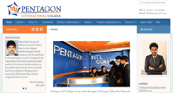 Desktop Screenshot of pentagonintl.com